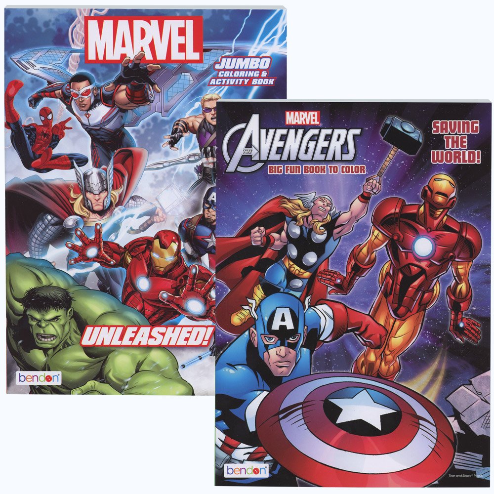 Marvel Coloring Book