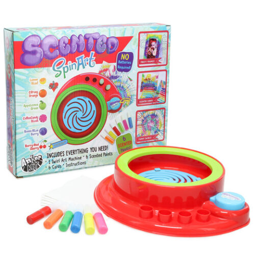 Scented Spin Art