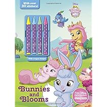 Bunnies and Blooms Color Book