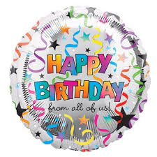 Happy Birthday From All of Us 18"