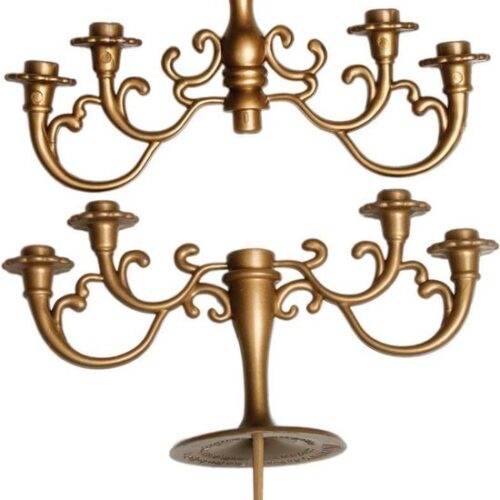 Candle - Candelabra Gold
