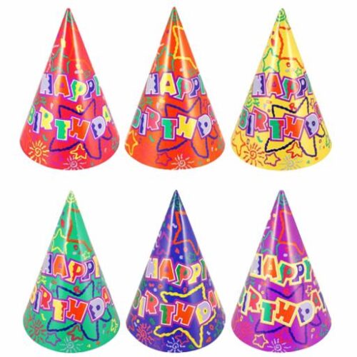 Birthday Cone Hats