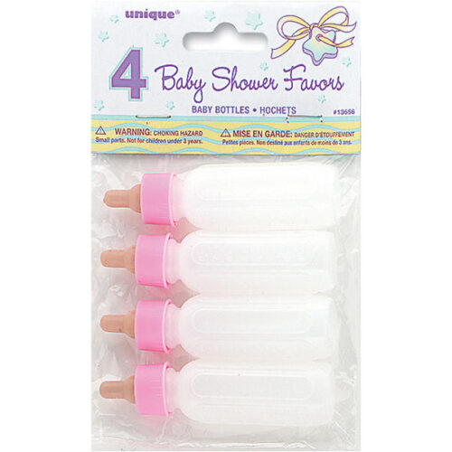 Baby Shower Bottles - Pink