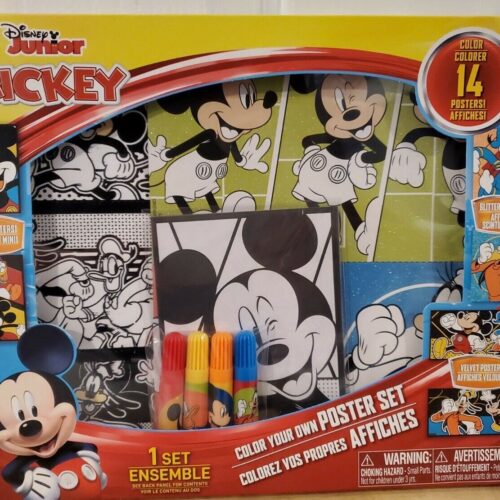 Mickey Mouse Colour Your Poster
