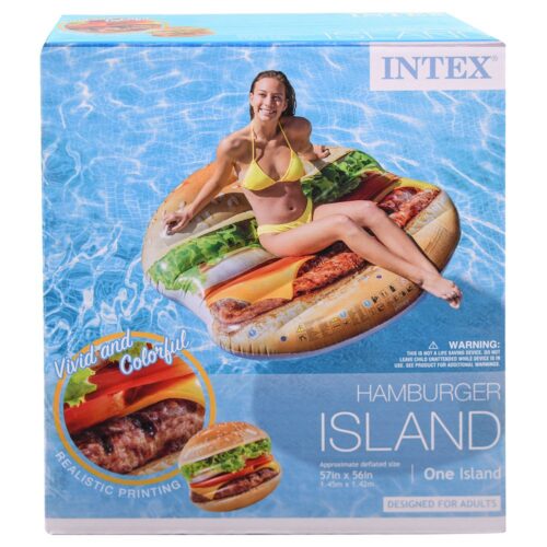 Inflatable Hamburger Island