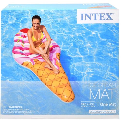 Inflatable Ice Cream Cone Mat