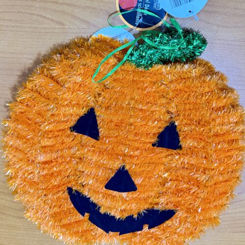 Hanging Pumpkin Tinsel